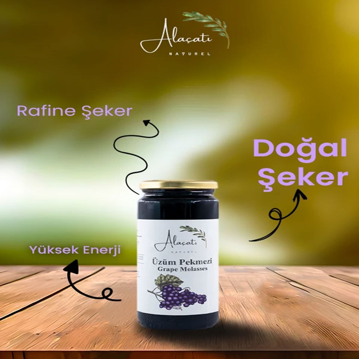 Üzüm Pekmezi 640 Gr